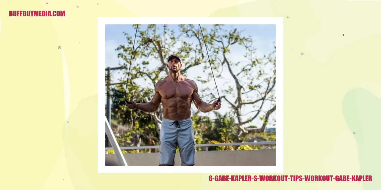 Gabe Kapler's Workout Tips