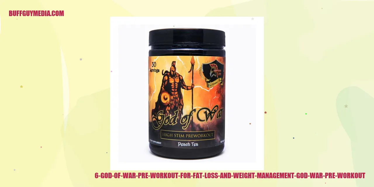 God of War Pre Workout for Fat Loss and Weight Management