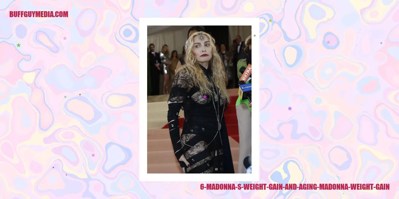 Madonna's Weight Gain and Aging