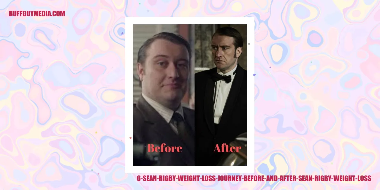 Sean Rigby Weight Loss Journey Before and After