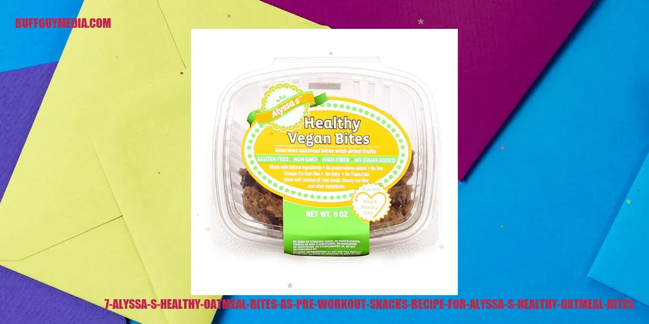 Image: Alyssa's Healthy Oatmeal Bites