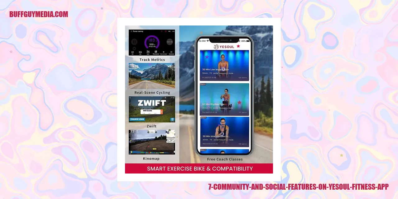 Community and Social Features on Yesoul Fitness App