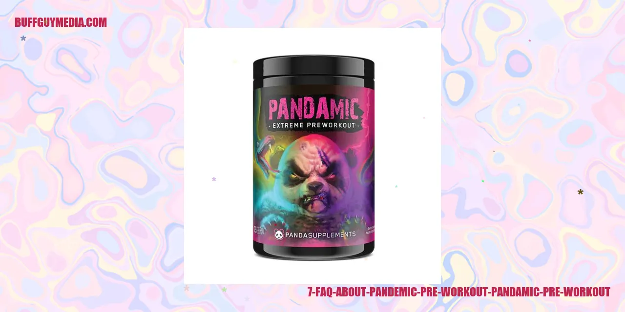 Pandemic Pre Workout