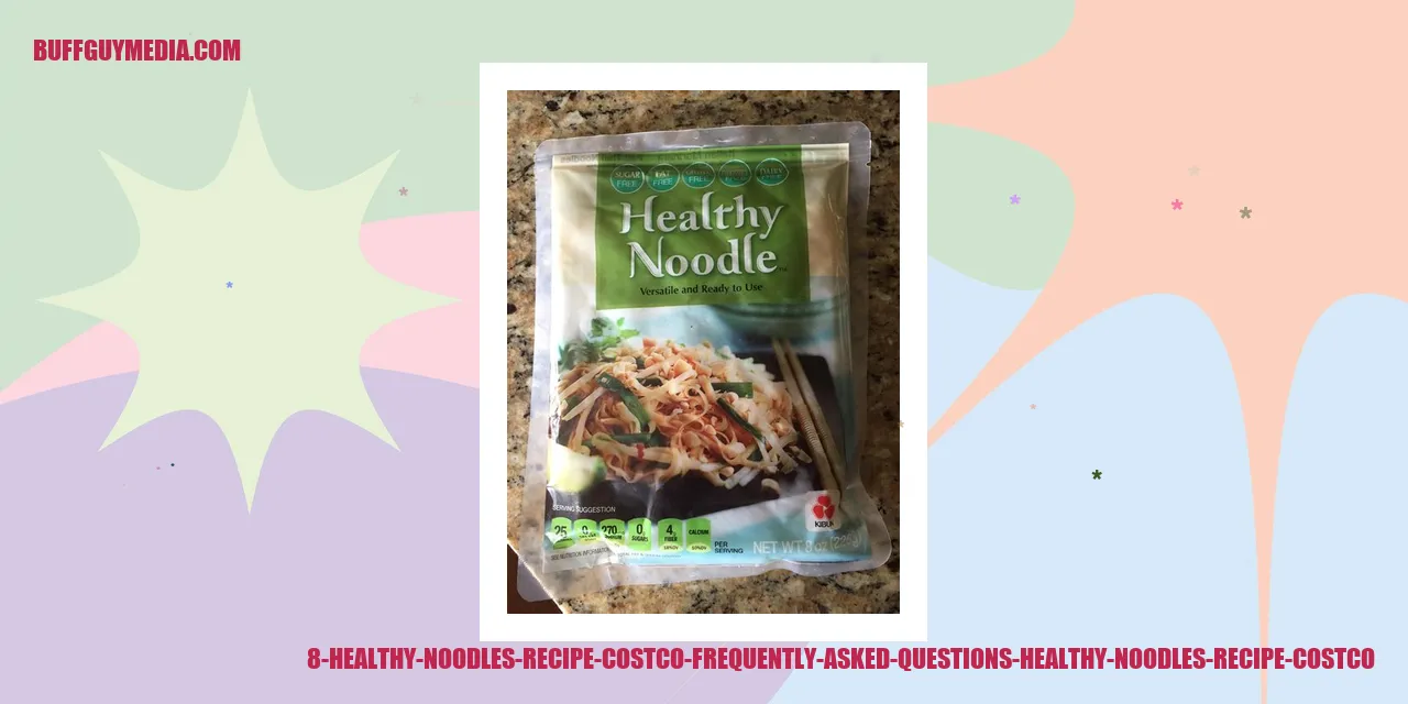 8 Healthy Noodles Recipe Costco - Frequently Asked Questions
