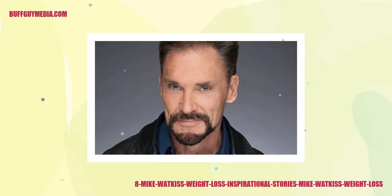 Mike Watkiss Weight Loss Inspirational Stories