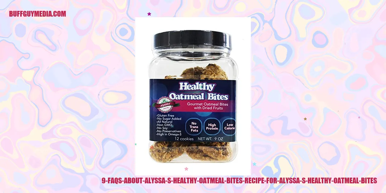 Image of Alyssa's Healthy Oatmeal Bites