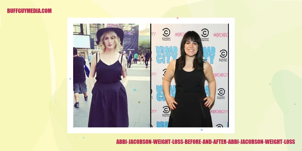 Abbi Jacobson Weight Loss Before and After