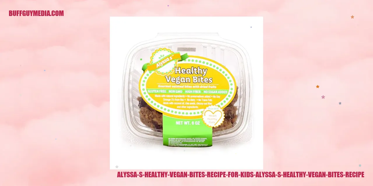 Illustration of Alyssa's Healthy Vegan Bites Recipe for Kids