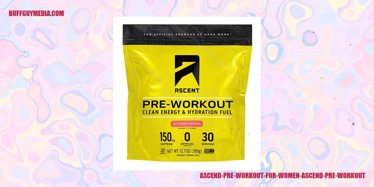 Image of Ascend Pre Workout for Women