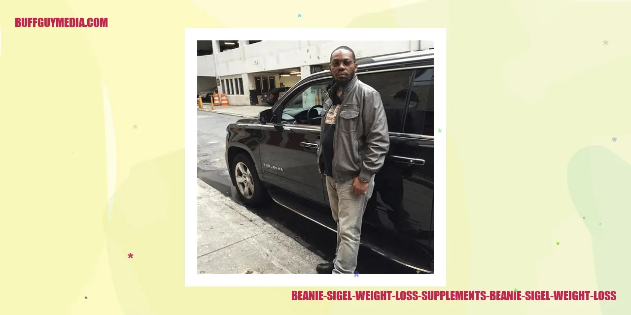 Image: Beanie Sigel Weight Loss Supplements
