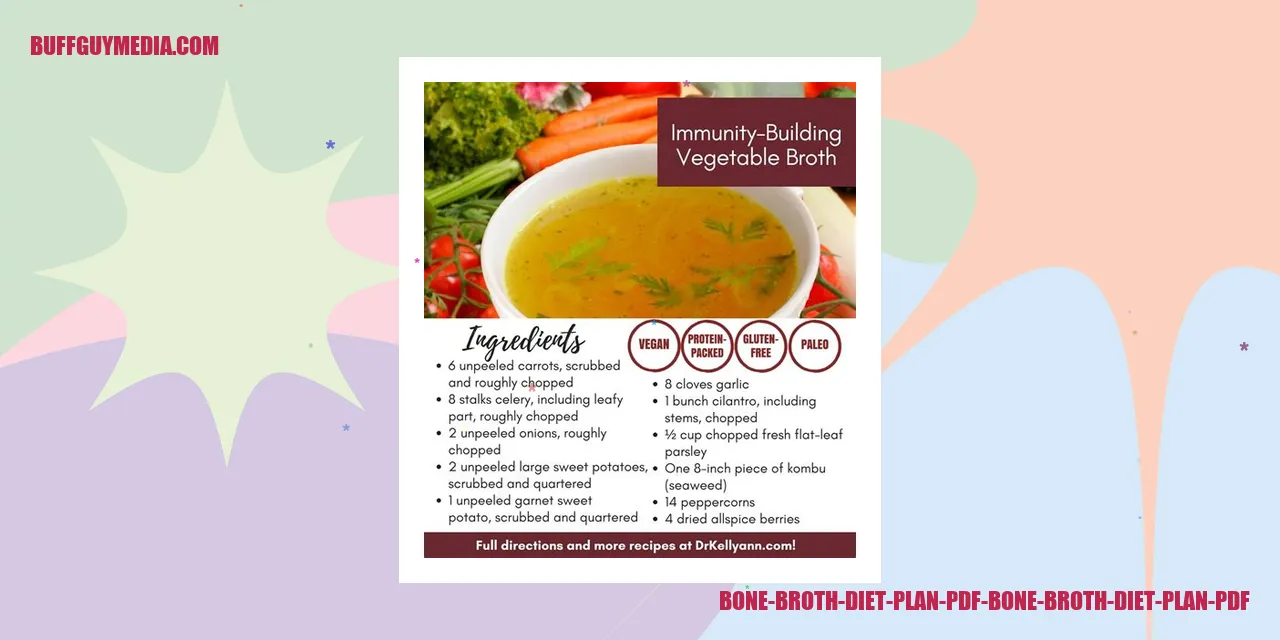 bone broth diet plan pdf bone broth diet plan pdf
