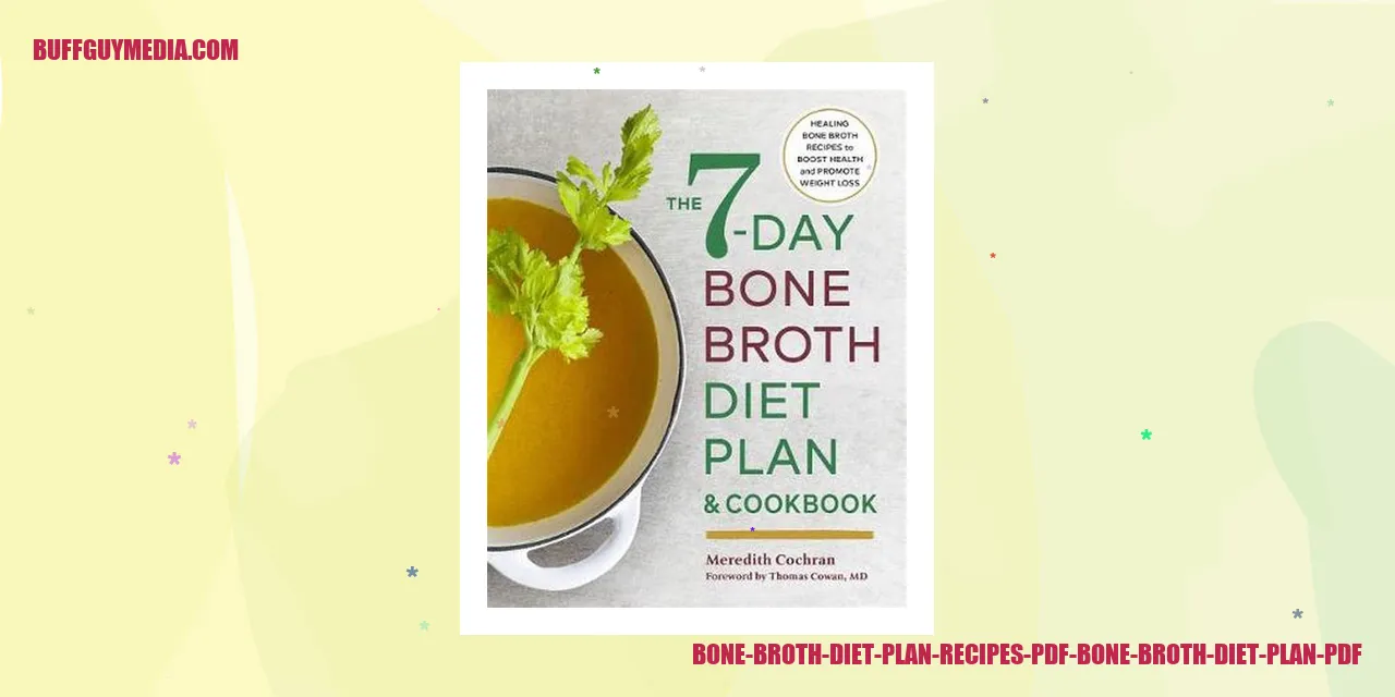 Bone Broth Diet Plan Recipes PDF