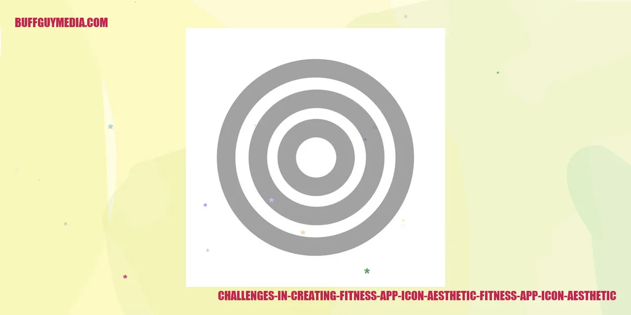 Challenges in Creating Fitness App Icon Aesthetic
