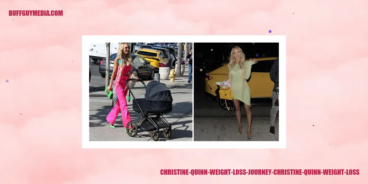 Christine Quinn's Weight Loss Journey
