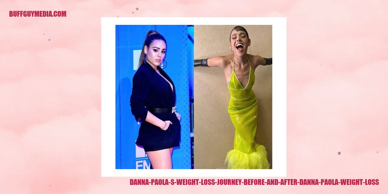 Danna Paola Weight Loss Journey Before and After