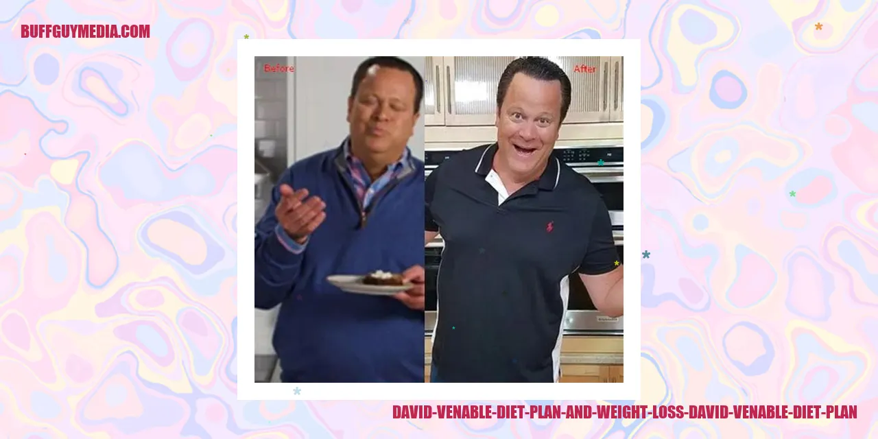 David Venable Diet Plan and Weight Loss