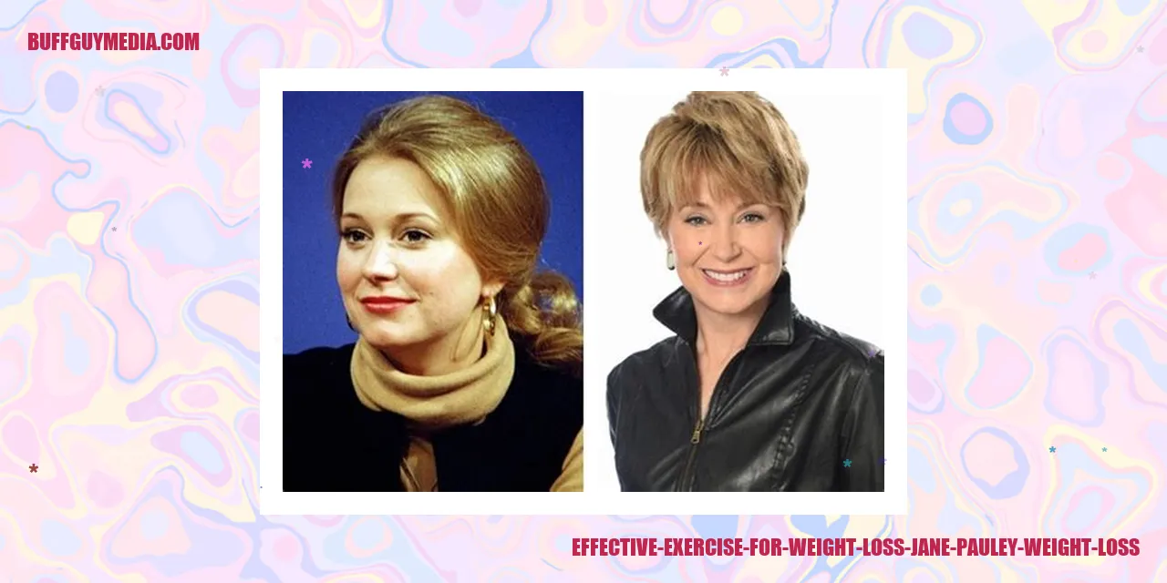 Effective Exercise for Weight Loss - Jane Pauley Weight Loss