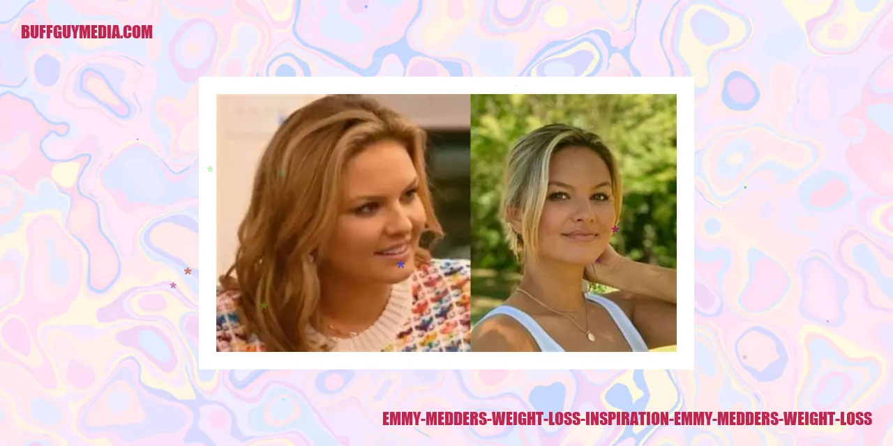Emmy Medders Weight Loss Inspiration