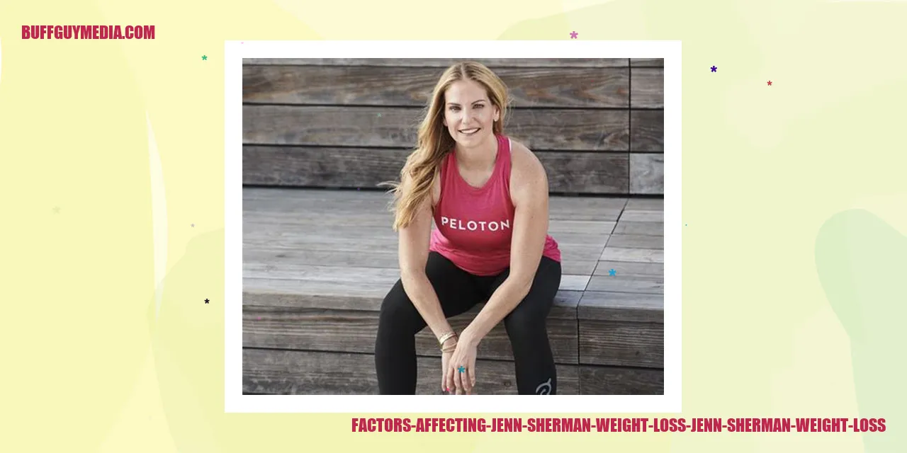 Factors Influencing the Weight Loss of Jenn Sherman