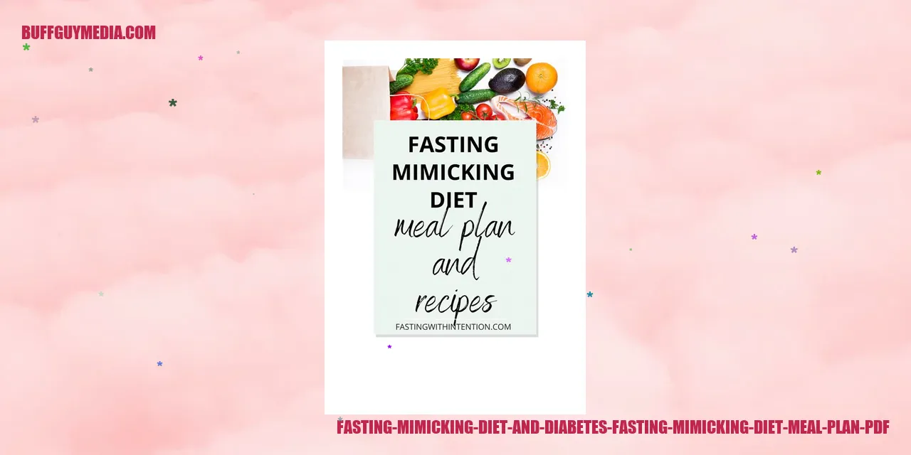Fasting Mimicking Diet and Diabetes