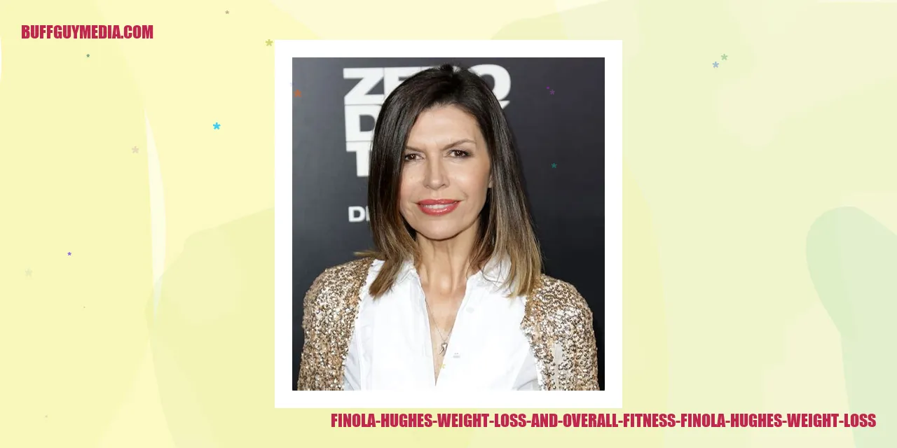 Finola Hughes Weight Loss and Overall Fitness