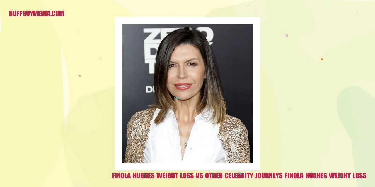 Finola Hughes Weight Loss vs Other Celebrity Journeys