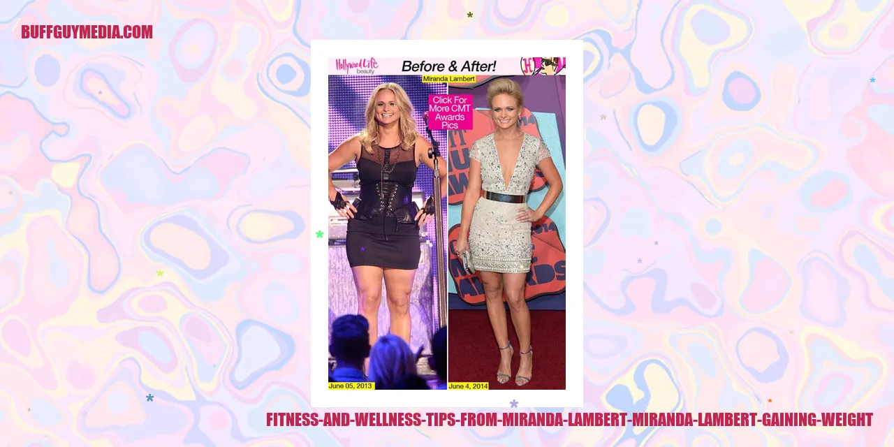 Image depicting Miranda Lambert's weight transformation