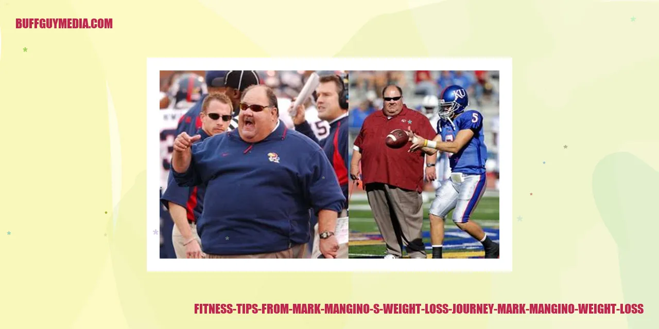 Fitness Tips from Mark Mangino's Weight Loss Journey