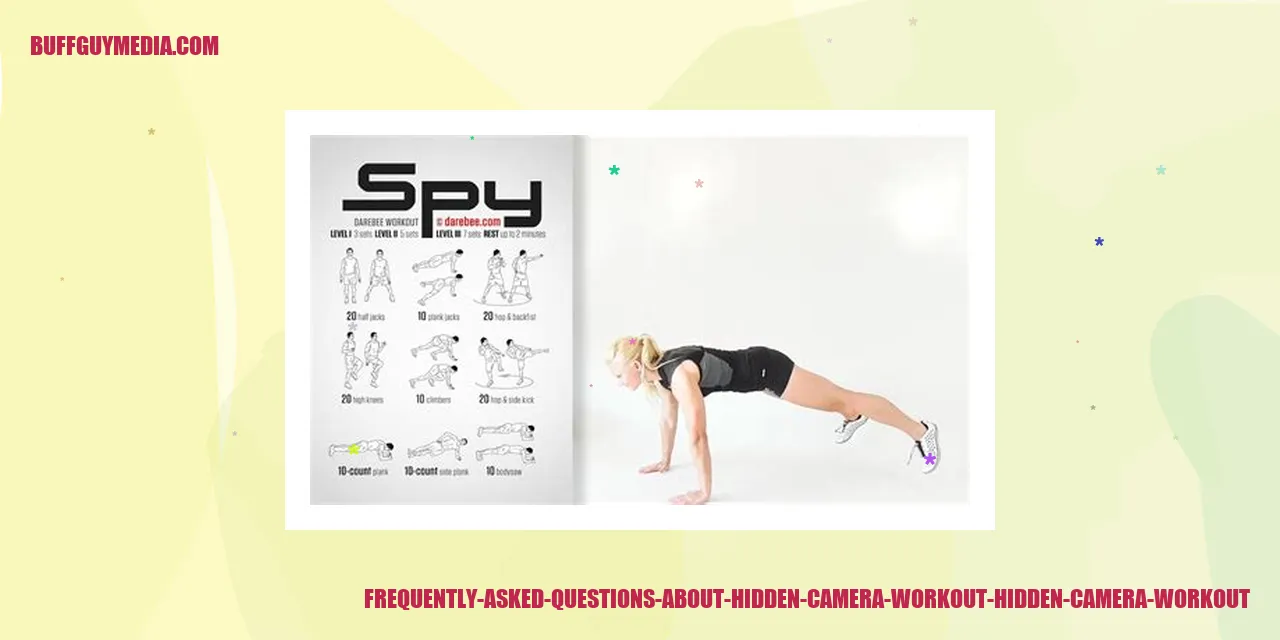Frequently Asked Questions about Hidden Camera Workout