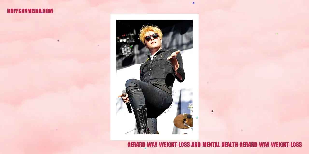 Gerard Way's Transformation: The Link Between Weight Loss and Mental Well-being