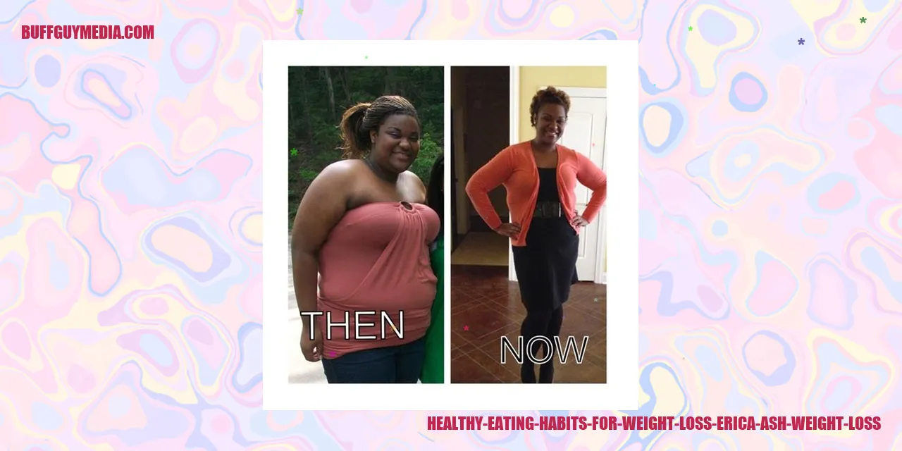 Healthy Eating Habits for Weight Loss - Erica Ash Weight Loss