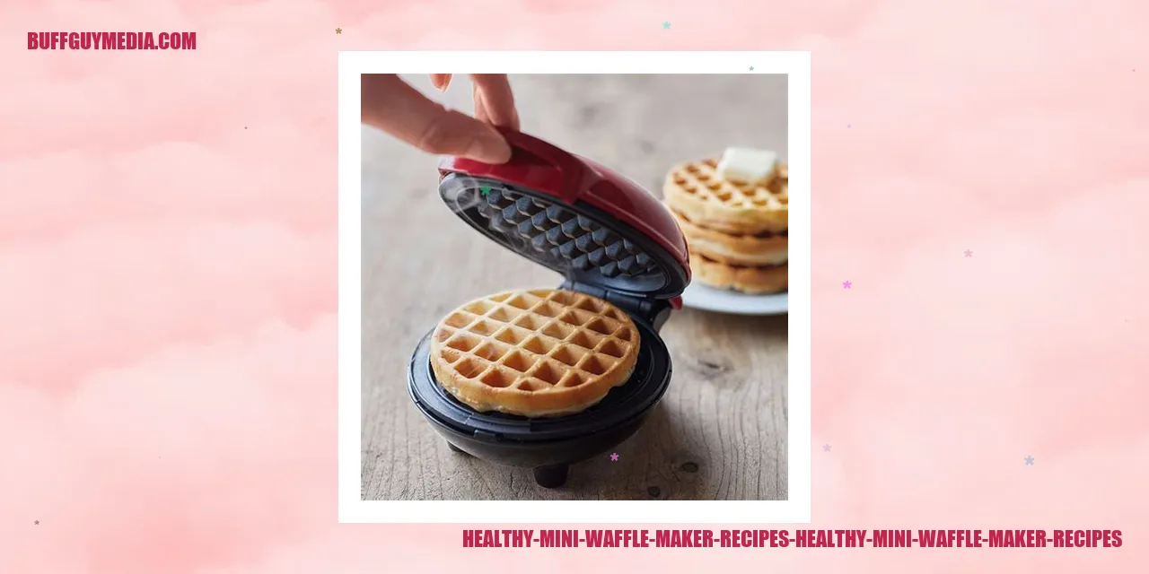 healthy mini waffle maker recipes healthy mini waffle maker recipes