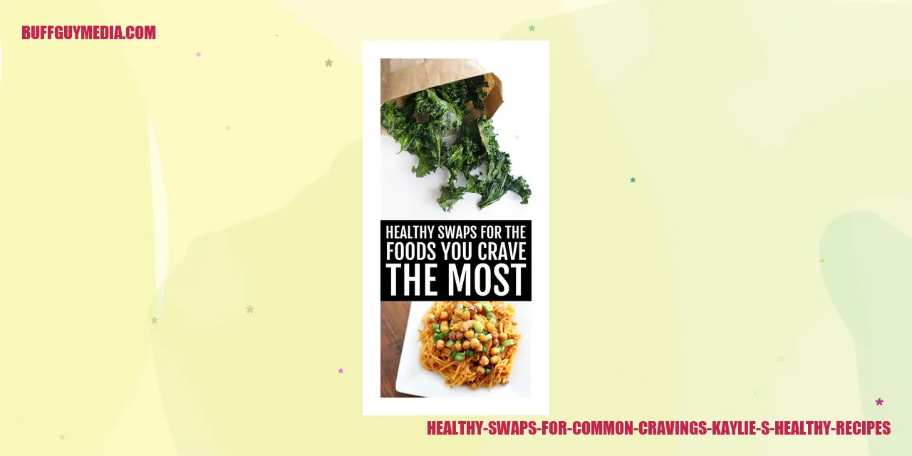 Healthy Swaps for Common Cravings Image