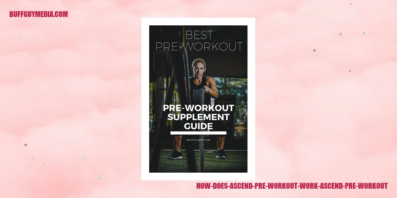 Image related to the content: How Does Ascend Pre Workout Work?