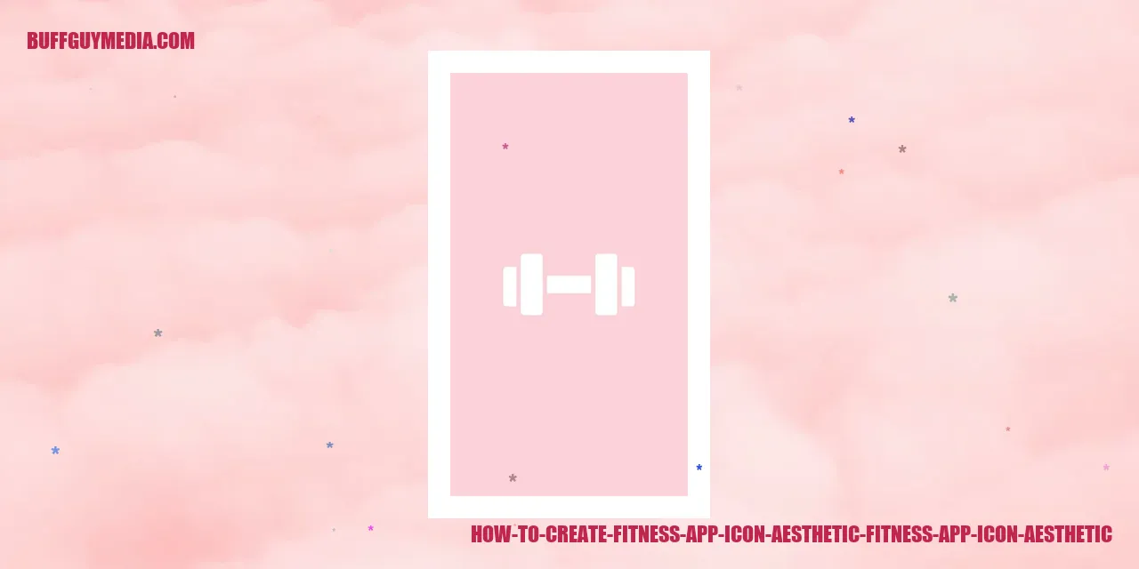 Image of Fitness App Icon Aesthetic