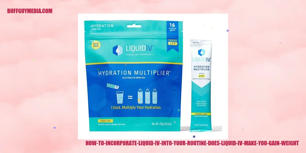 Image: Ways to Integrate Liquid IV Into Your Daily Routine