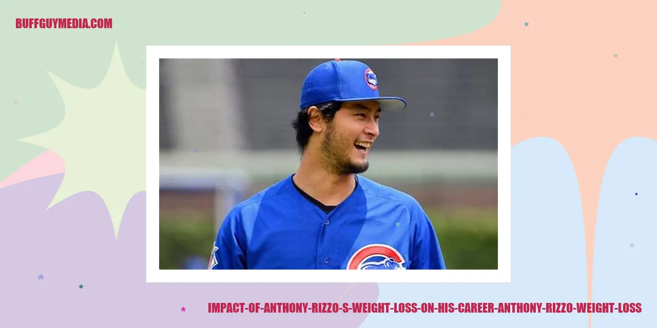 Anthony Rizzo's Weight Loss