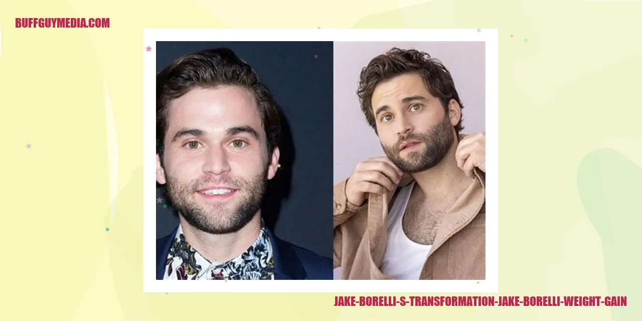 Jake Borelli's Transformation