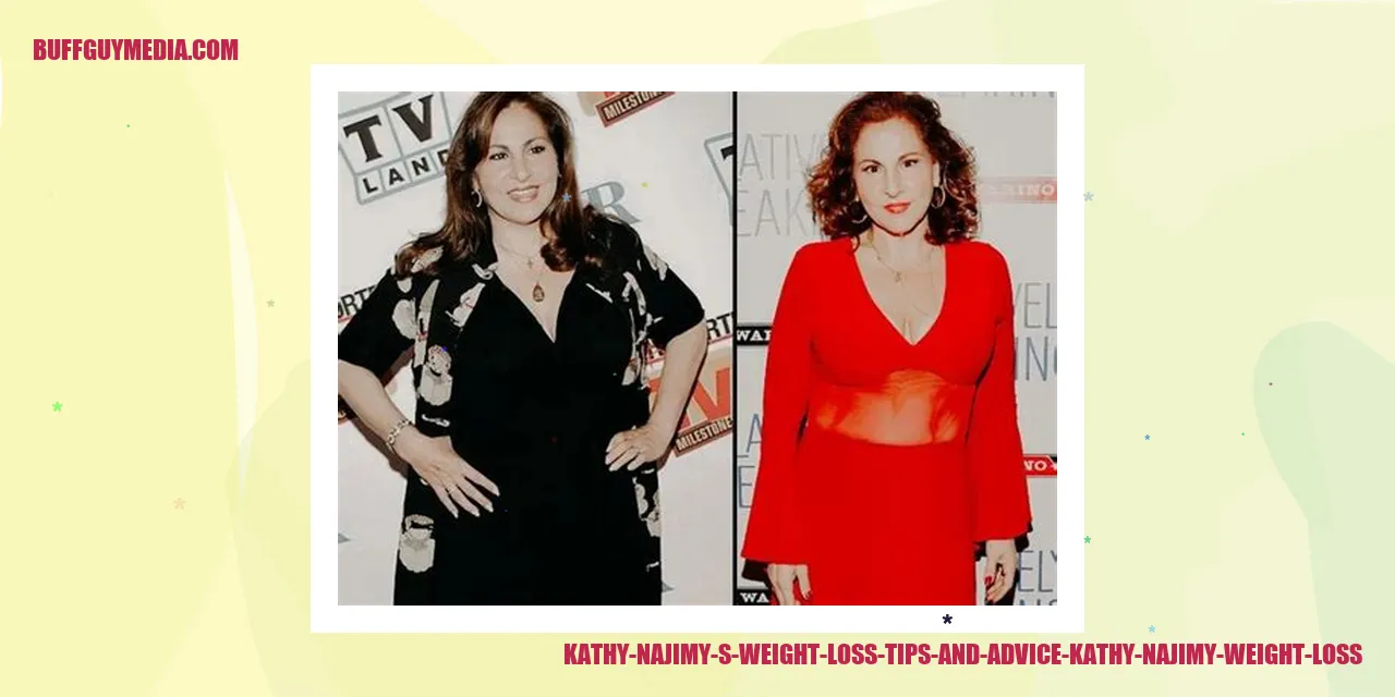 Kathy Najimy's Weight Loss Tips and Advice