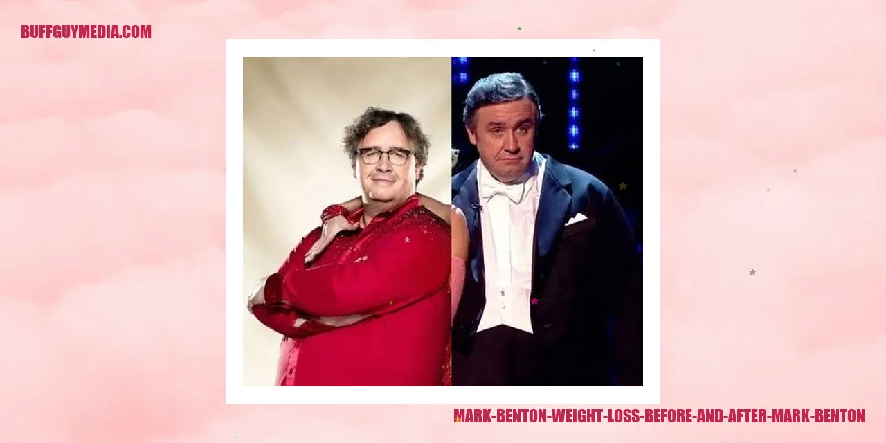 Mark Benton Weight Loss Before and After