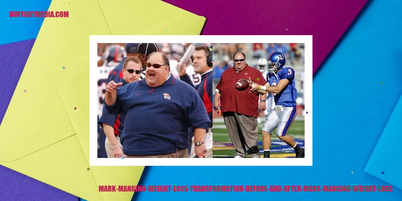 Mark Mangino Weight Loss Transformation Before and After