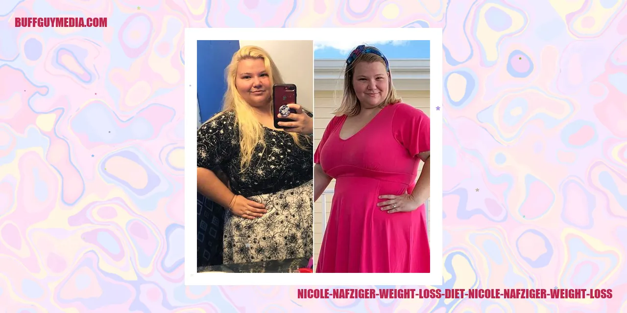 Nicole Nafziger Weight Loss Diet