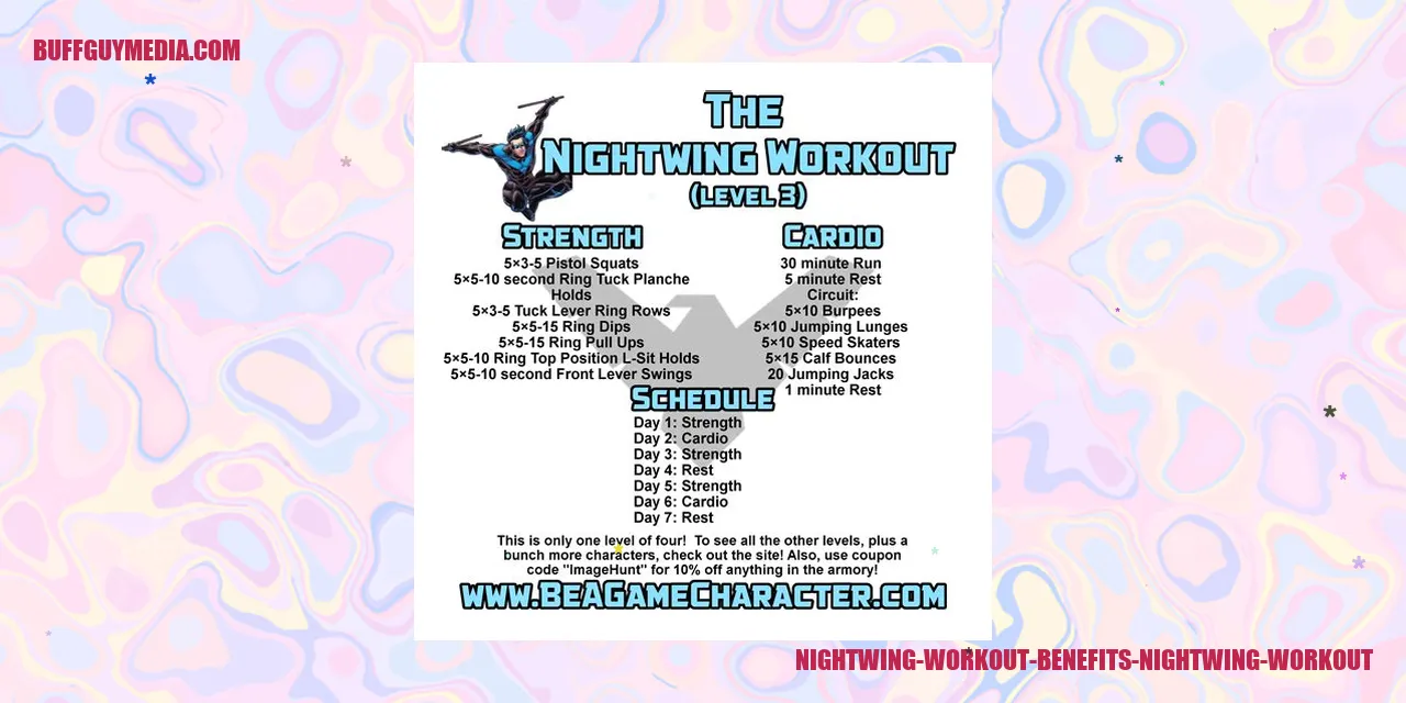 Nightwing Workout Benefits