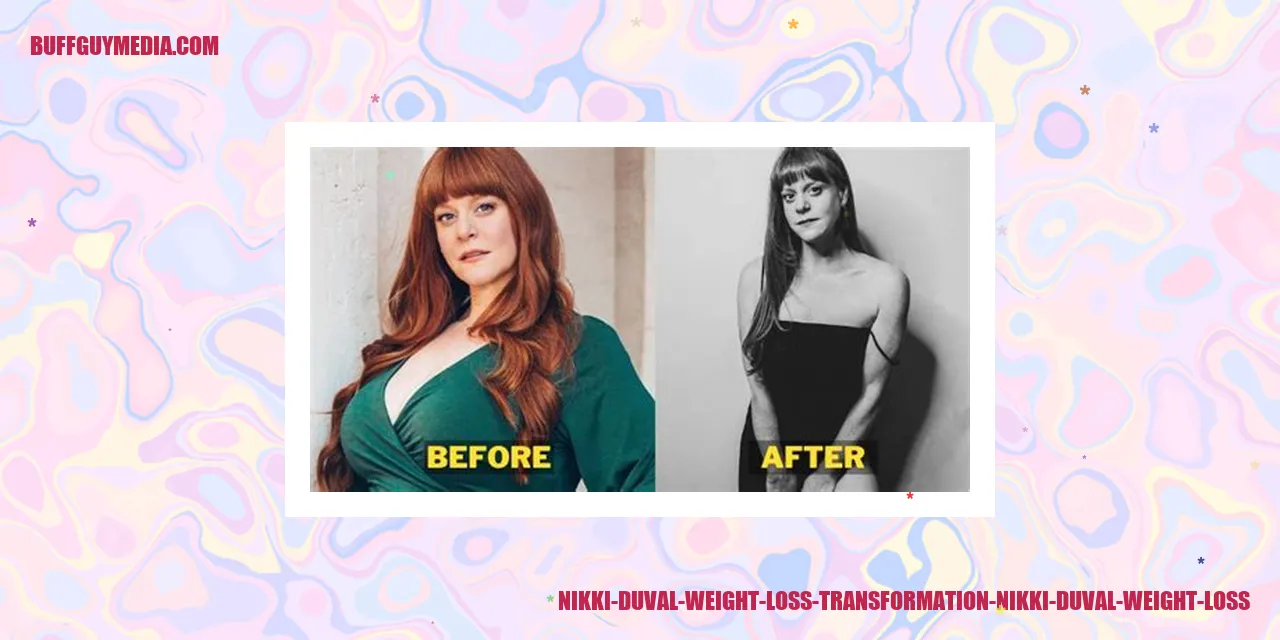 Nikki Duval's Weight Loss Transformation