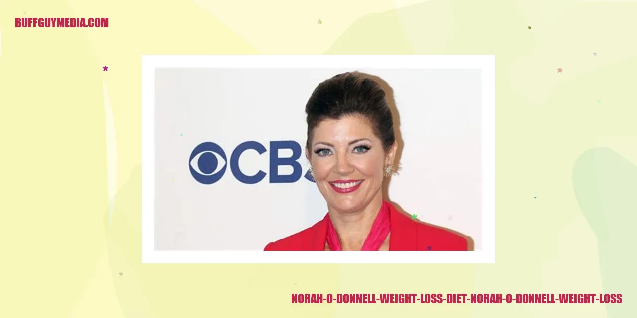 Image of Norah O'Donnell Weight Loss Diet