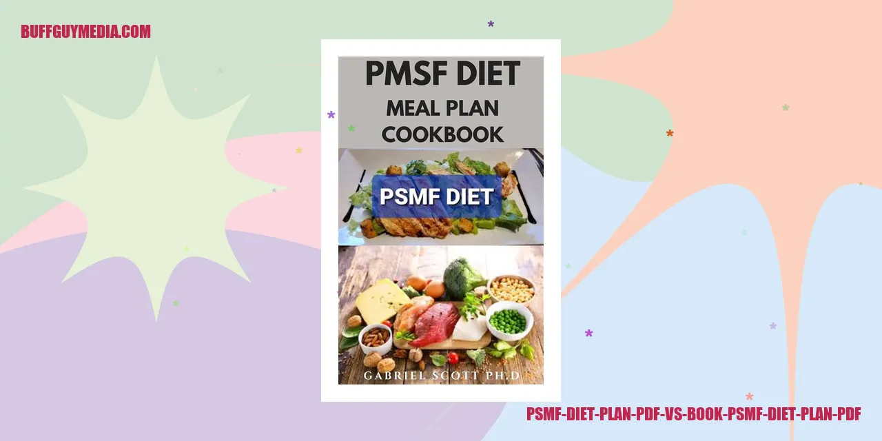 PSMF Diet Plan PDF vs Book