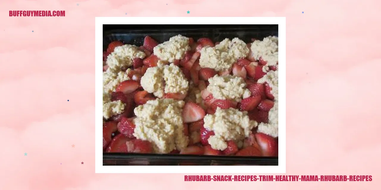 Rhubarb Snack Recipes