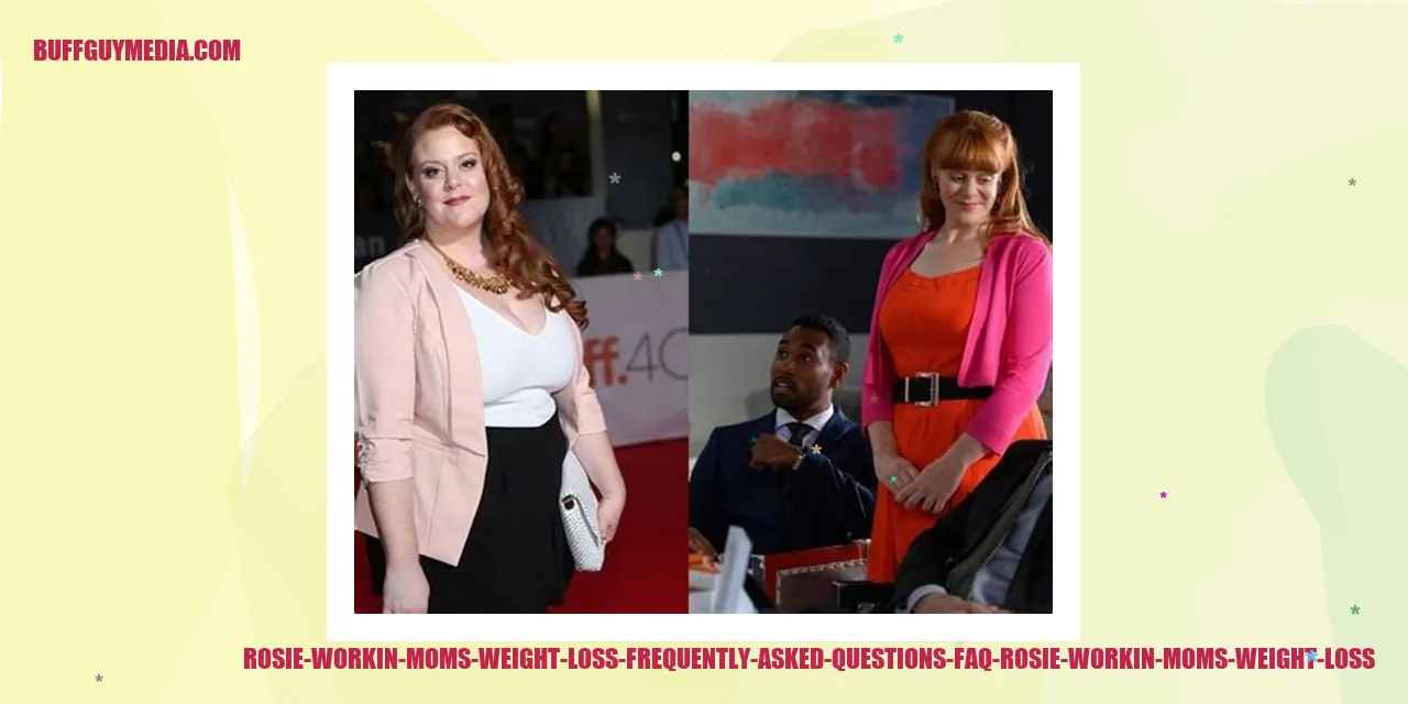 Rosie Workin Moms Weight Loss - Frequently Asked Questions (FAQ)