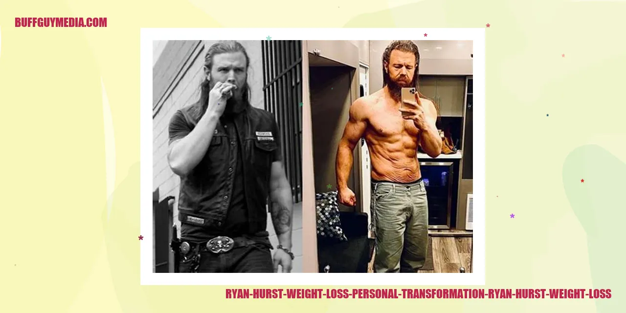 Ryan Hurst Weight Loss: Personal Transformation