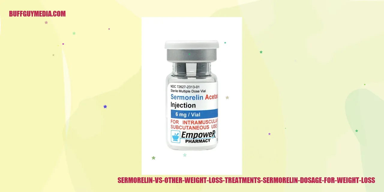Comparison of Sermorelin and Other Weight Loss Treatments